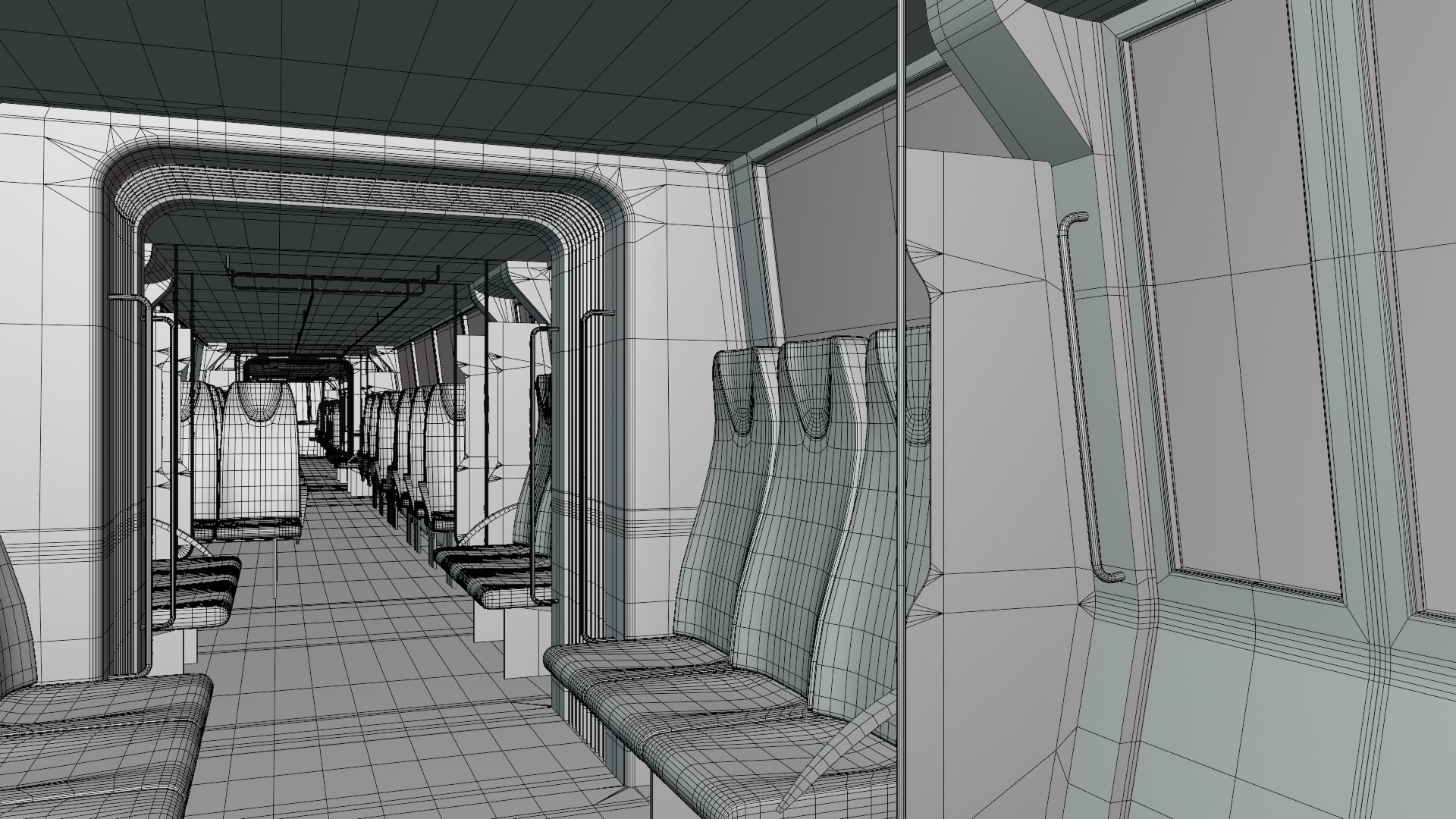 3D Model Elevated Train Station III - TurboSquid 2209042