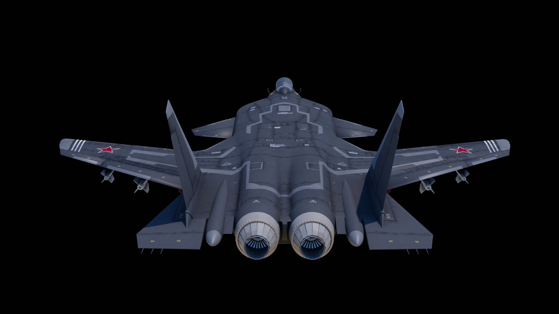 Su-47 Black Fighter model https://p.turbosquid.com/ts-thumb/Z4/mBnzGa/8Y/fighterjet06/png/1719583615/1920x1080/fit_q87/5ddd473c4fbfecb9014599ddd84805ba32f19b7b/fighterjet06.jpg
