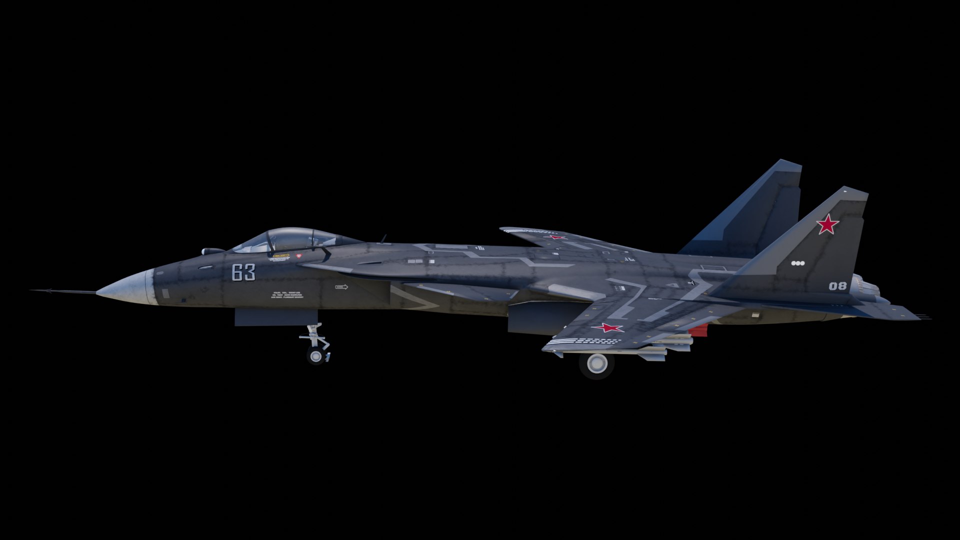 Su-47 Black Fighter model https://p.turbosquid.com/ts-thumb/Z4/mBnzGa/YT/fighterjet08/png/1719583615/1920x1080/fit_q87/87edb71d9fc158aff68578e1b50b5d65593b8574/fighterjet08.jpg
