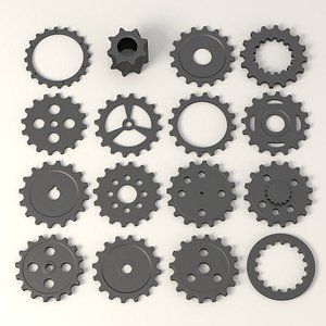 3ds gear wheels