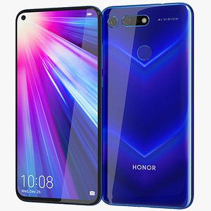 realistic honor view 20 3D model