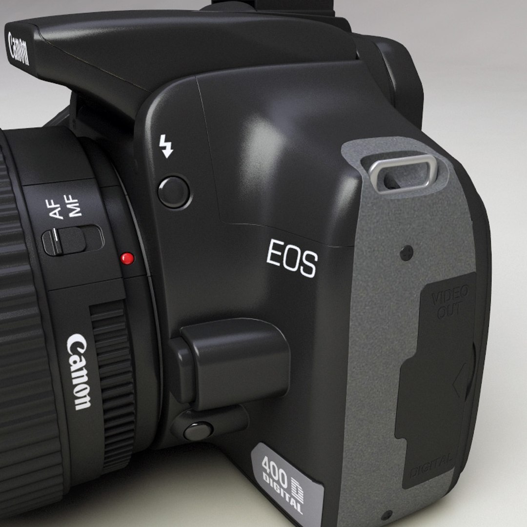 3d Model Canon Eos400d