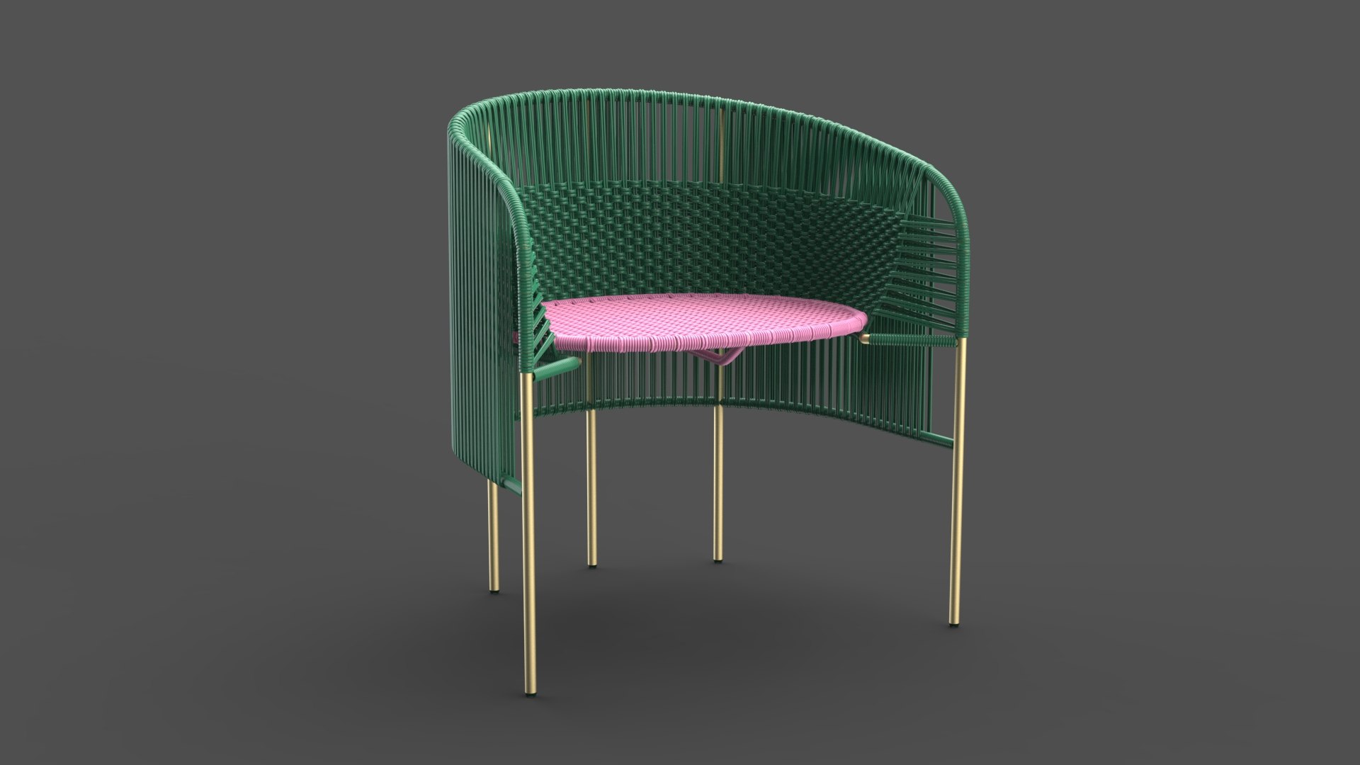 3D Lounge Chair model TurboSquid 1786159