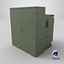 3D model Ground-Level Power Distribution Transformer