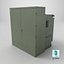3D model Ground-Level Power Distribution Transformer