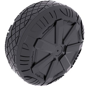 3D Cybertruck Tire model