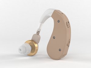 3D mini portable hearing aid