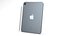 3D Apple iPad mini 2021 6th Generation Space Gray with Pencil model