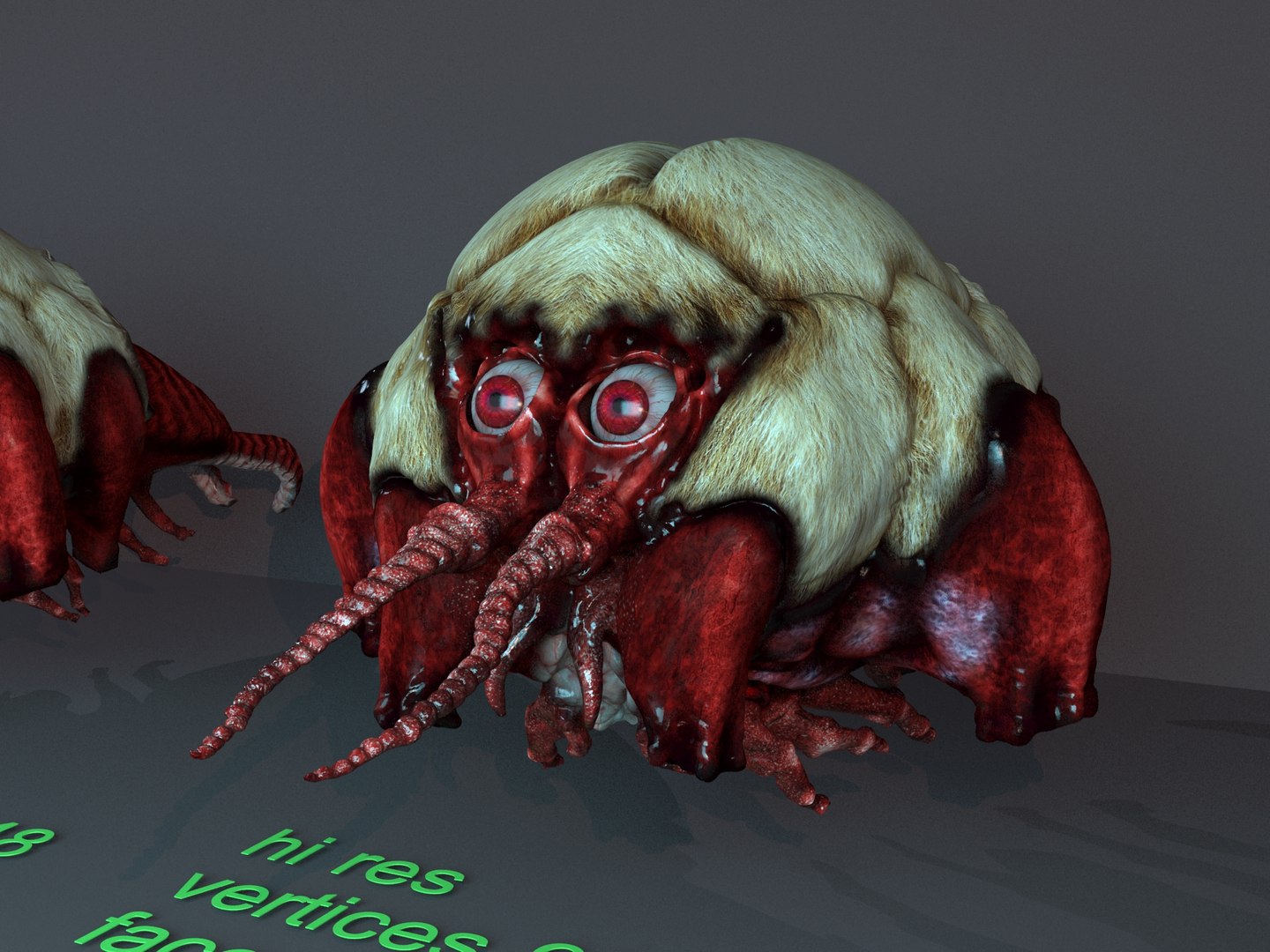 3D Alien Insect Creature Model - TurboSquid 1613425