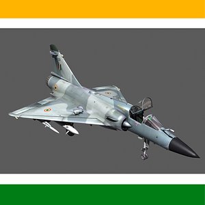 3D Mirage 2000 India