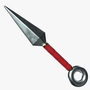 3D kunai Throwing Knife