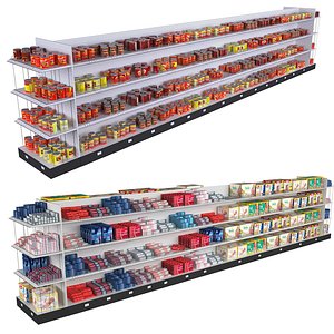 Supermarket Shelving Collection