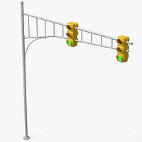 Traffic Light Pole