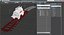 Toy Train Tank with Rails 3D Model