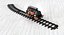 Toy Train Tank with Rails 3D Model