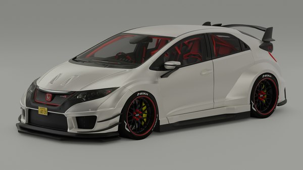 Civic Type R 2015 3D - TurboSquid 2024918