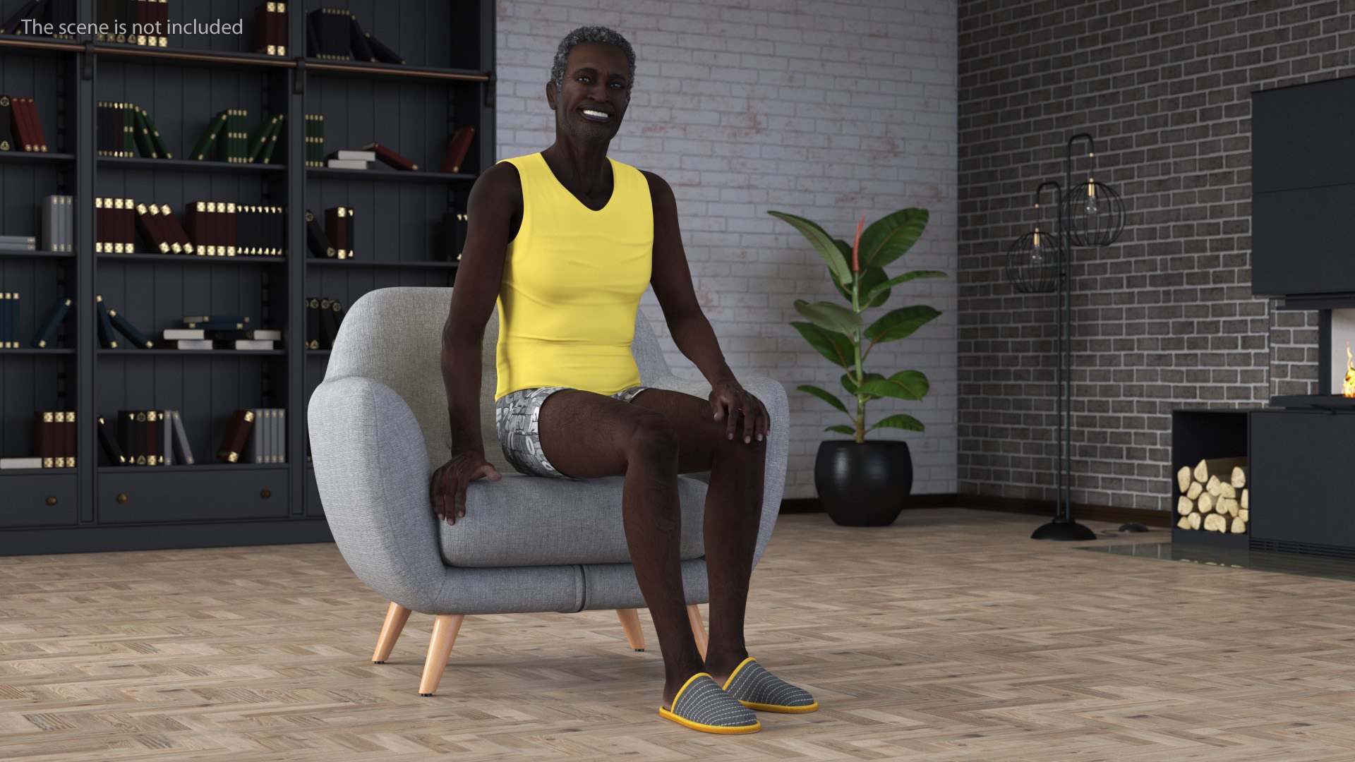 3D Afro American Old Gentleman in Sleeping Suit Sitting https://p.turbosquid.com/ts-thumb/Z5/9IAEYe/1J/afroamericanoldgentlemaninsleepingsuitsitting3dmodel002/jpg/1673914187/1920x1080/fit_q87/52ceb405191d358cc6332bb6565027a20564f2cb/afroamericanoldgentlemaninsleepingsuitsitting3dmodel002.jpg