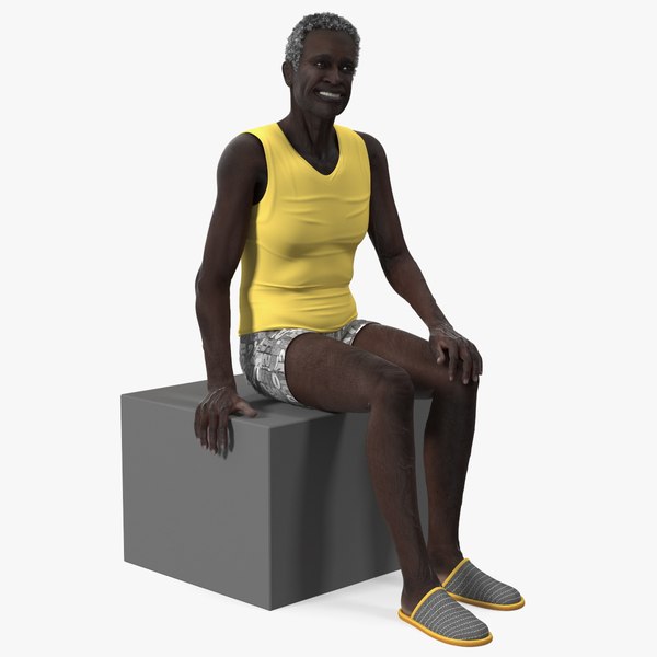 afroamericanoldgentlemaninsleepingsuitsitting3dmodel000.jpg