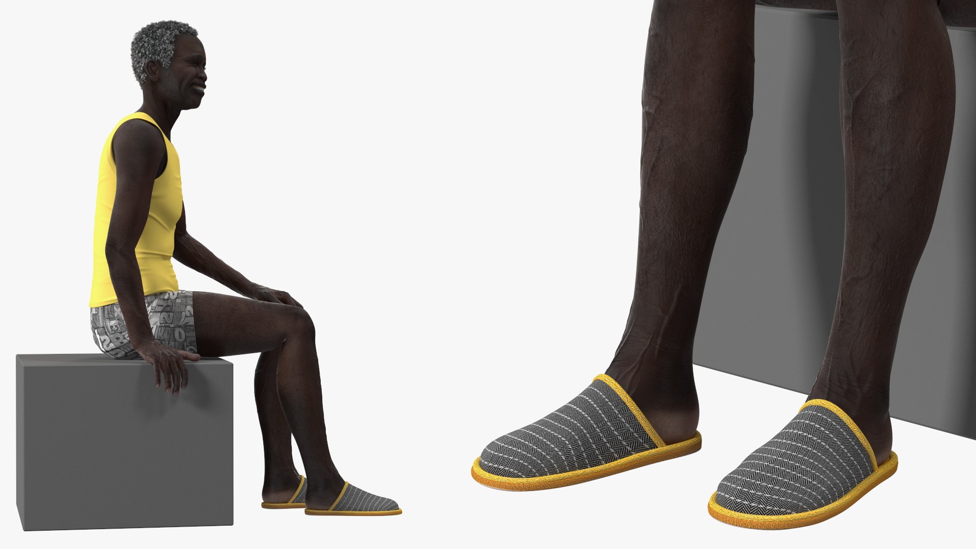 3D Afro American Old Gentleman in Sleeping Suit Sitting https://p.turbosquid.com/ts-thumb/Z5/9IAEYe/Rt/afroamericanoldgentlemaninsleepingsuitsitting3dmodel013/jpg/1673914225/1920x1080/fit_q87/72472ae1f4b1ead73e65c3f9ac29256beb3ed3b5/afroamericanoldgentlemaninsleepingsuitsitting3dmodel013.jpg