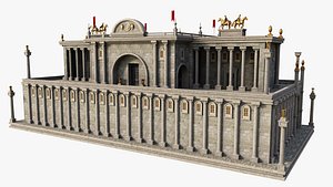 3D Roman Building model