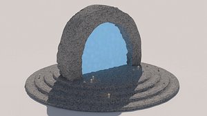 Dimensional Rock Portal model