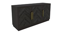 Restoration Hardware- Herringbone Sideboard Cabinet-001