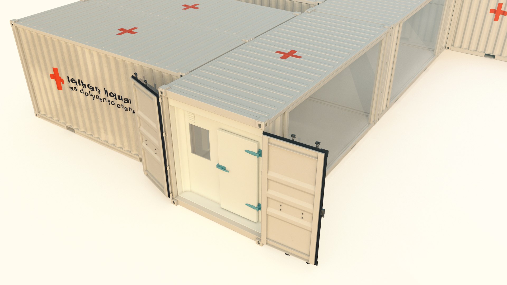 Modular Hospital 3D Model - TurboSquid 1686344