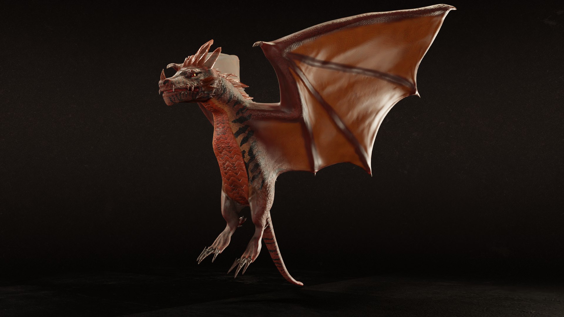 3D Crystal Dragons - TurboSquid 1954453