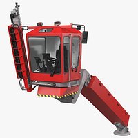 Telehandler Deicer Generic Rigged