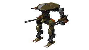 mech robot 3d 3ds