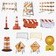 Коллекция Traffic Barrier 13 в 1 PBR
