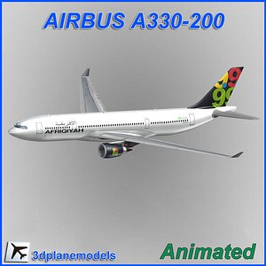 Airbus A330-200 Afriqiyah Airways