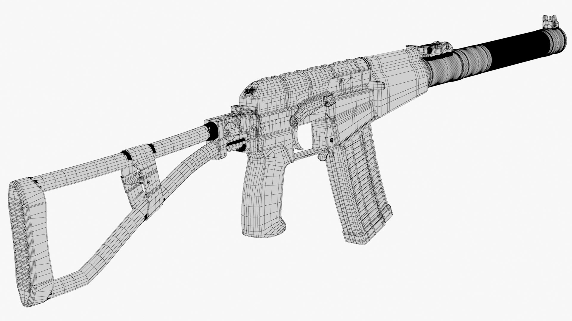 3D Val 02 Weapons Model - TurboSquid 1690897