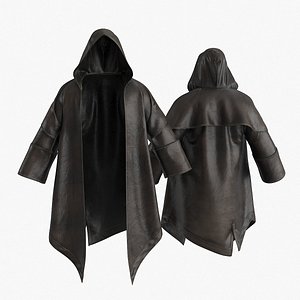 Cloak Leather 3D