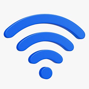 3D Wifi symbol