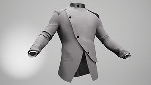 Futuristic Suit Metahuman Rigged 3D model 3D model
