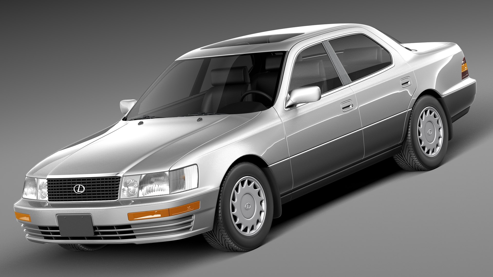 3d Japan Sedan 1989 Luxury