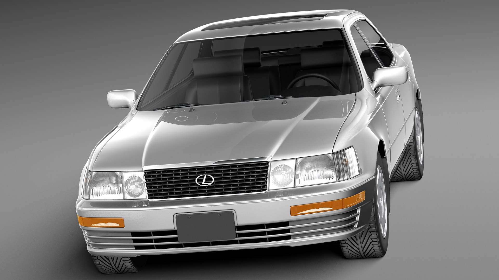 3d Japan Sedan 1989 Luxury
