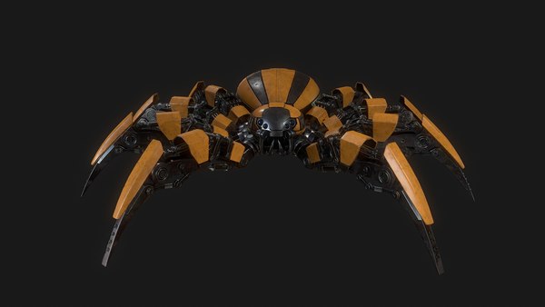 3d spider bot robot