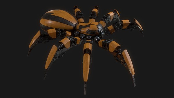 3d spider bot robot