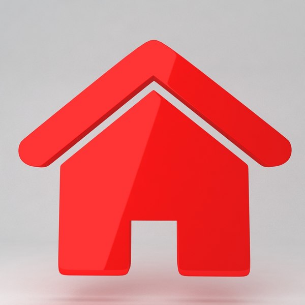 3d icon house model