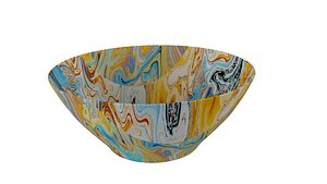Bowl in Various Pattron 3D model