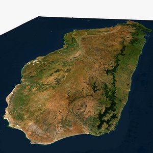 Republic of Madagascar ver 1 3D model