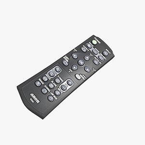remote controller 3D model