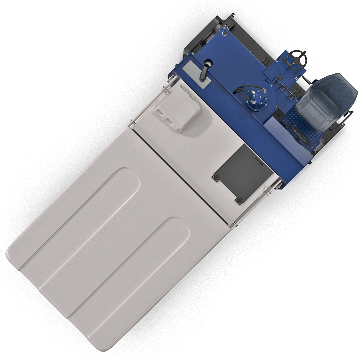 zamboni 552 ice machine 3d model