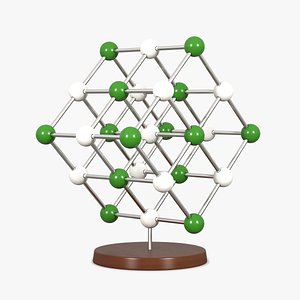 Molecular Model Sodium Chloride