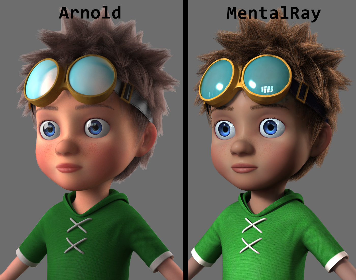 Cartoon boy rigged 3D model - TurboSquid 1258977