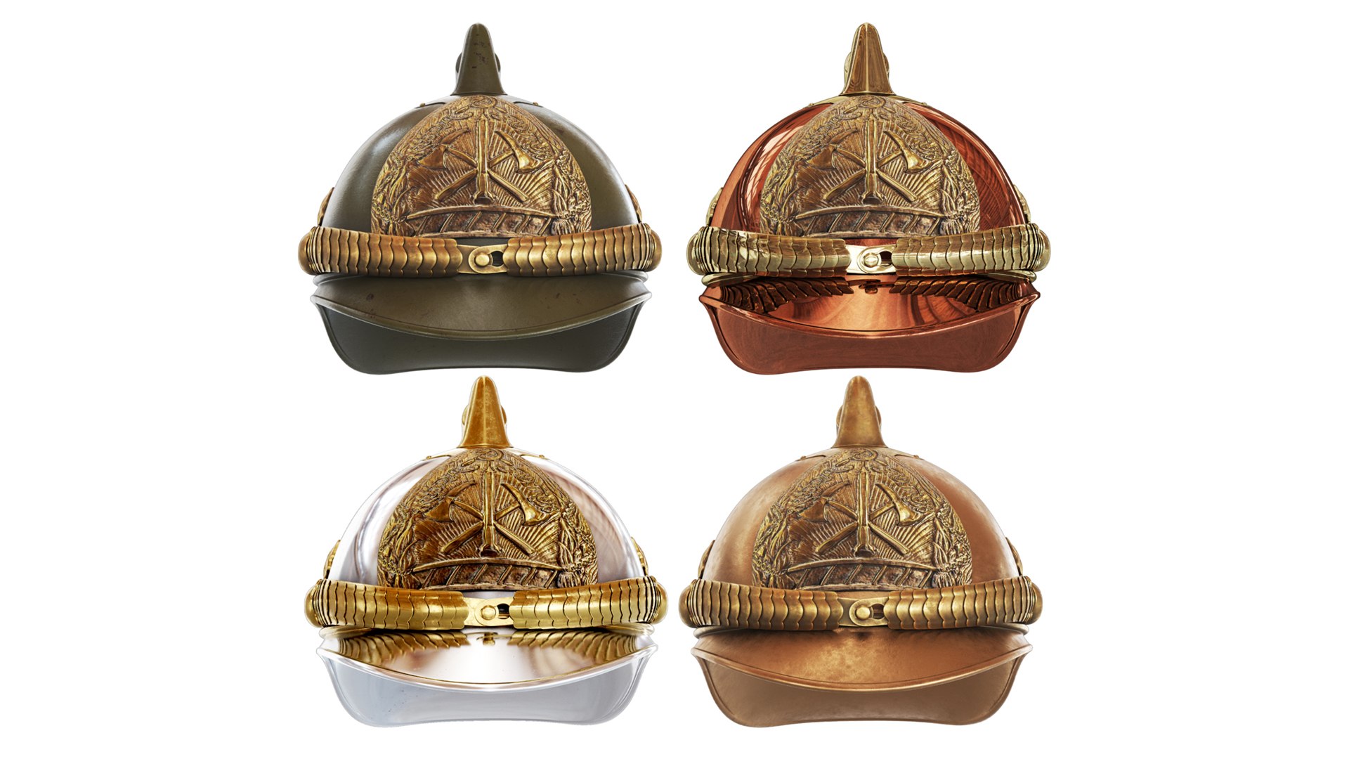 3D Firefighter Helmet Model - TurboSquid 2036604