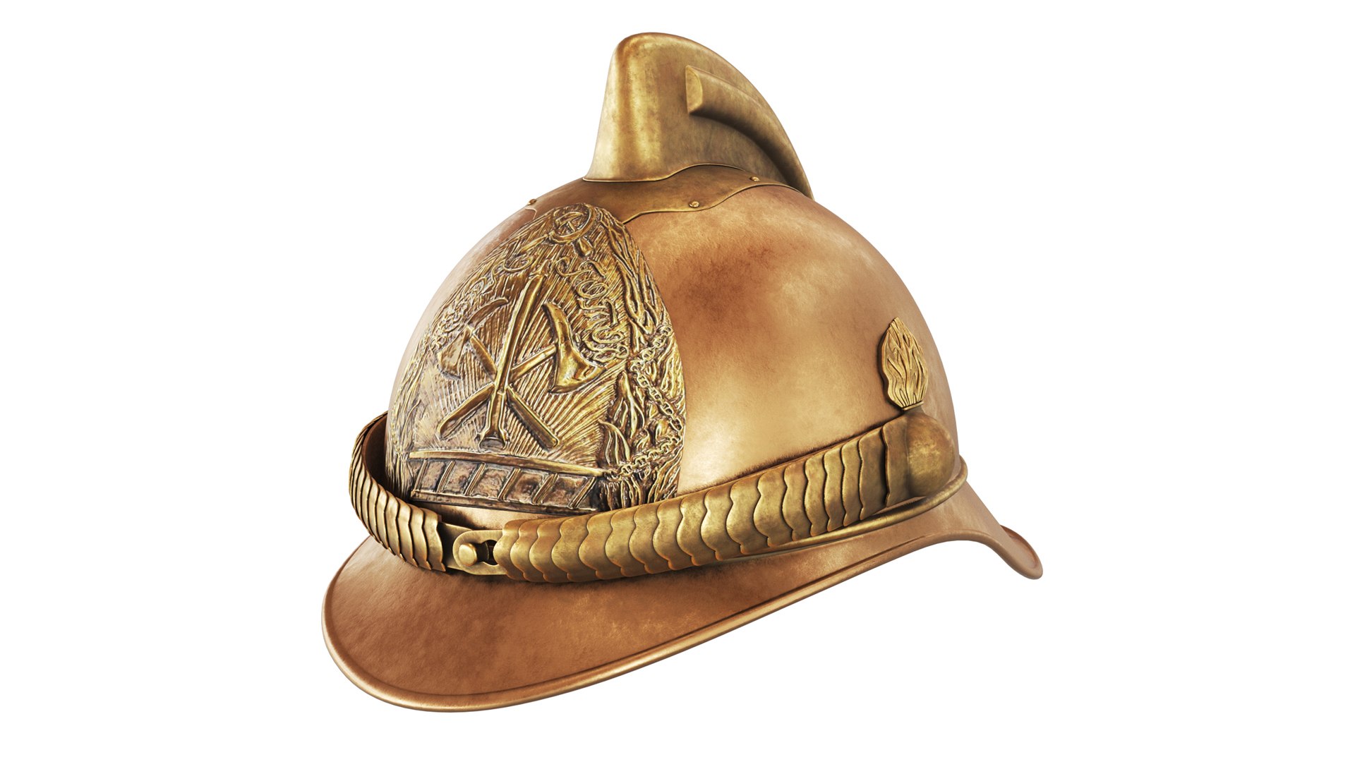 3D Firefighter Helmet Model - TurboSquid 2036604