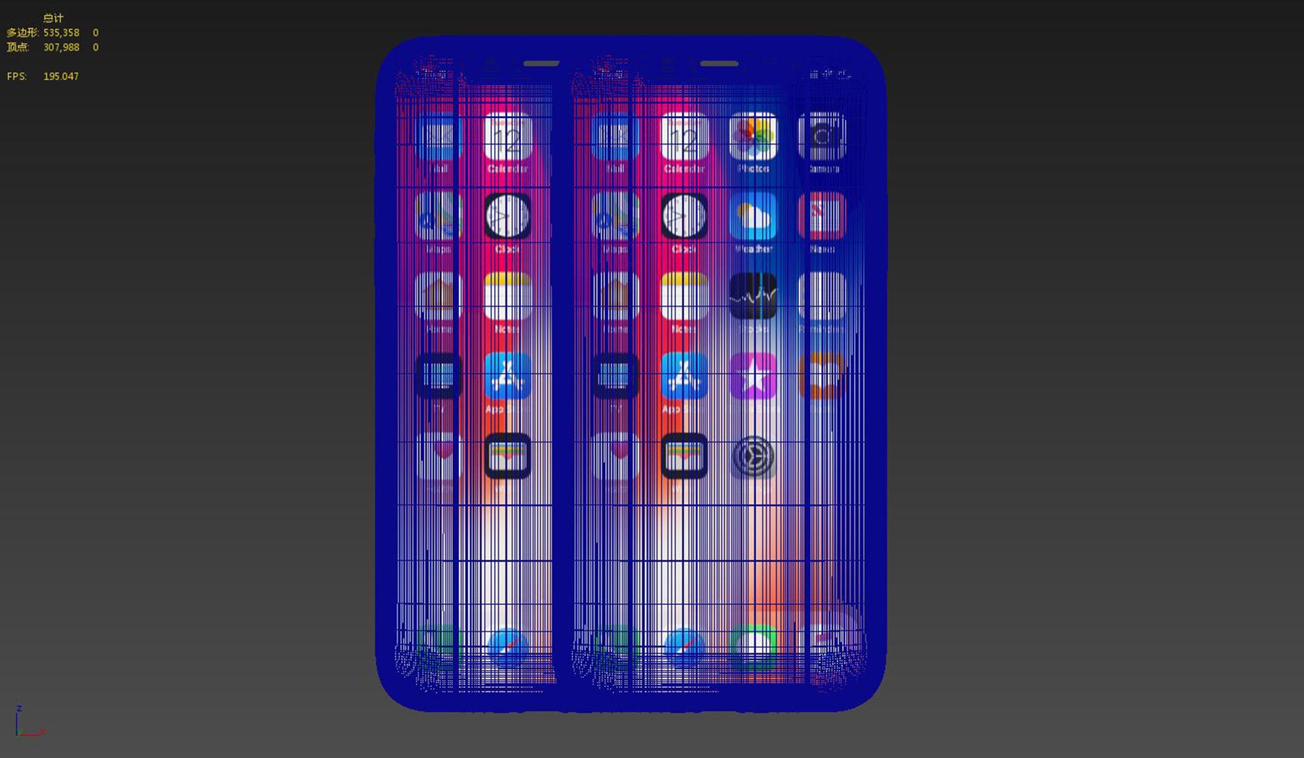 IPhone X Black White Apple X Smartphone 3D Model TurboSquid 1714656